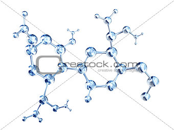 Abstract molecular structure