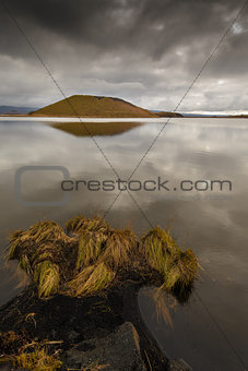 Lake Myvatn in North West Iceland