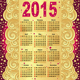 Calendar for 2015