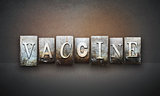 Vaccine Letterpress