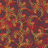 Abstract seamless floral colorful background.