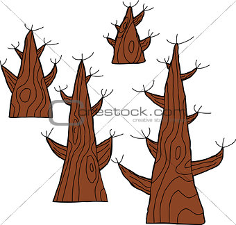 Four Dead Trees