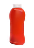 Ketchup, Tomato Sauce on White Background Vector Illustration. EPS10