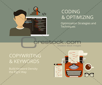 coding and copywriting