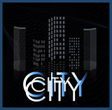 vector of graphical urban cityscape art illustration