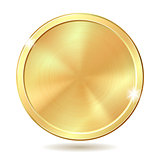Gold coin.