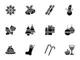 Collection of christmas icons