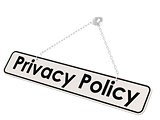 Privacy policy banner