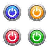 Web power buttons
