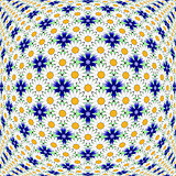 Design colorful flower decorative pattern
