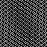 Design seamless monochrome twisted wave pattern
