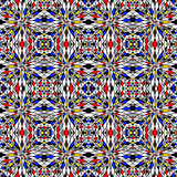 Design colorful seamless mosaic pattern