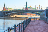 Bridge over the Moscow river near Red Square