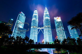 KUALA LUMPUR, MALAYSIA - Petronas Towers 