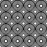Seamless geometric background, simple black and white stripes ve