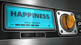 Happiness on Display of Vending Machine.