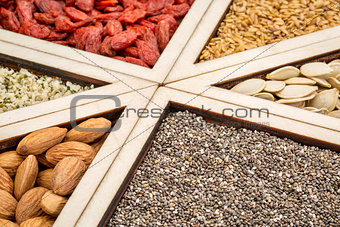superfood tray abstract