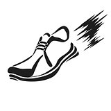 running shoe icon