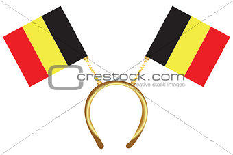 Cool headdress flags Belgium