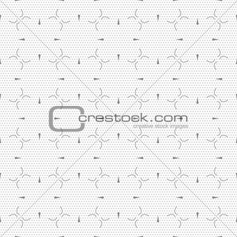 Dot textured pattern with small gray details