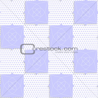Geometrical purple ornament with texture