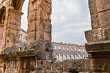 Roman amphitheatre (Arena) in Pula