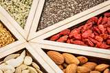 superfood tray abstract