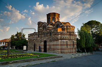 Church Pantocrator Christos in Nessebar from the 13th century in Bulgaria