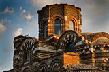 Church Pantocrator Christos in Nessebar from the 13th century in Bulgaria