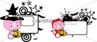 halloween costume pig baby cartoon