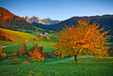 Autumn in Alps.