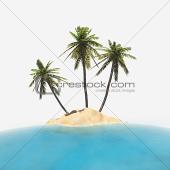 isolated tropical island 2