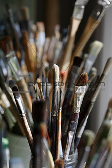 Artist's brushes