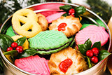 Christmas Cookies Closeup