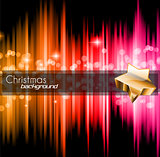 Merry Christmas and Happy New Year Background 