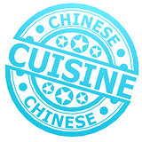 Chinese cuisine stamp