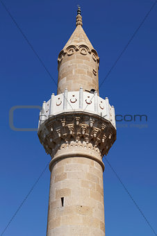 Minaret in Bodrum, Turkey