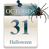 Calendar of Halloween