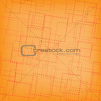 Abstract square outline background