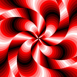 Design colorful whirlpool motion illusion background