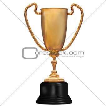 Gold Trophy for First Place