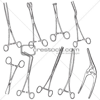 Clamps for abdominal surgery