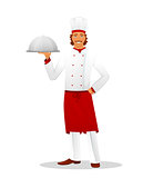 Male chef in uniform