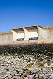 Shelter on the Sea Wall, Canvey Island, Essex, England