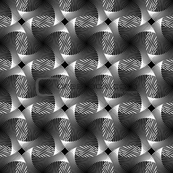 Design seamless monochrome grid decorative pattern