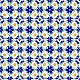 Design seamless colorful flower decorative pattern