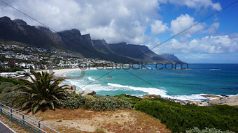Camps Bay at Cape Town, South Africa