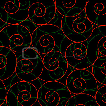 Spiral helix background