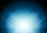 Abstract tech blue vector background