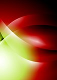 Bright wave abstract background